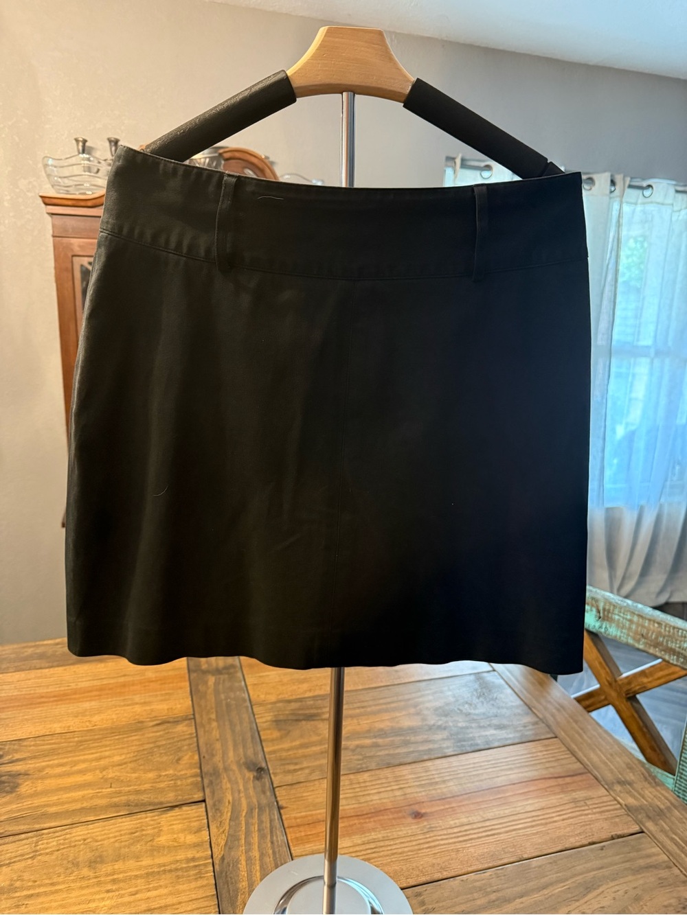 INC International Concepts Black Mini Skirt